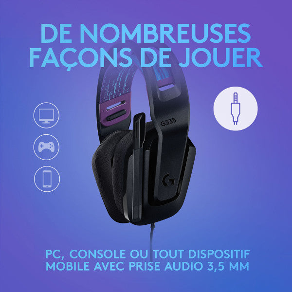 Logitech G G335 (Noir) Logitech G G335 (Noir)